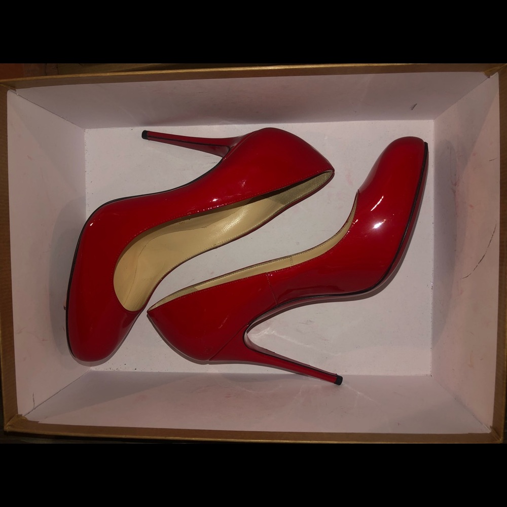 ❤️ NEW Louboutin Heels Red Bottoms ❤️ - Picture 8 of 8